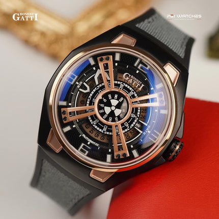 BONEST GATTI Automatic Movement Round Shaped Case 5ATM Waterproof Luminous - BG5803-A