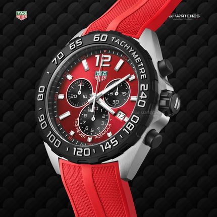 TAG HEUER Formula 1 Chronograph Quartz 43mm Steel - CAZ101AN.FT8055