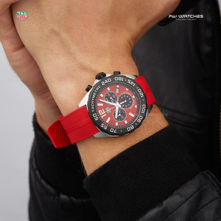 TAG HEUER Formula 1 Chronograph Quartz 43mm Steel - CAZ101AN.FT8055