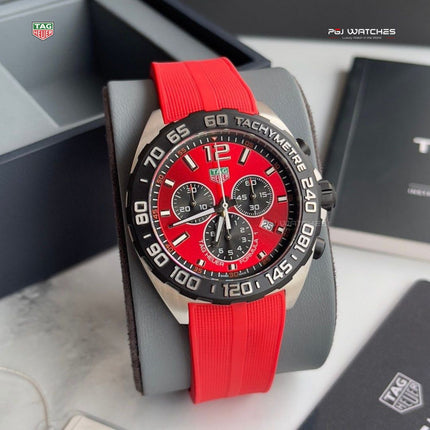TAG HEUER Formula 1 Chronograph Quartz 43mm Steel - CAZ101AN.FT8055