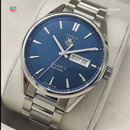 TAG HEUER Carrera Dial Blue Automatic 41mm - WAR201E.BA0723