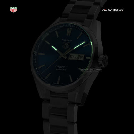 TAG HEUER Carrera Dial Blue Automatic 41mm - WAR201E.BA0723