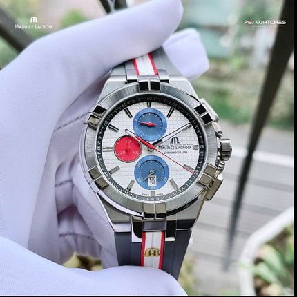 MAURICE LACROIX Aikon Chronograph Quartz Special Edition 44mm Grey - AI1018-TT031-130-2
