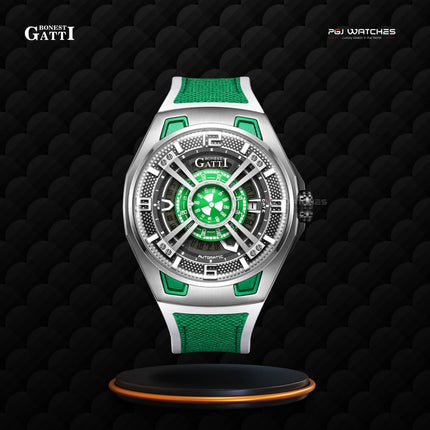BONEST GATTI Automatic Movement Round Shaped Case 5ATM Waterproof Luminous - BG5803-A