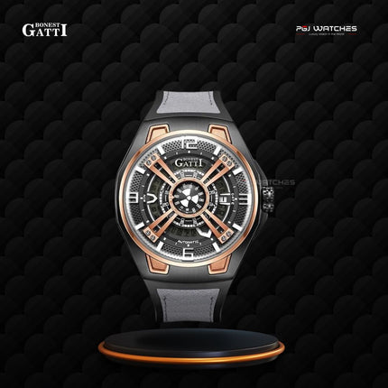 BONEST GATTI Automatic Movement Round Shaped Case 5ATM Waterproof Luminous - BG5803-A