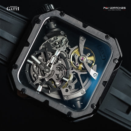 BONEST GATTI Automatic Silver Stainless Steel Mechanical Movement - BG4001-R