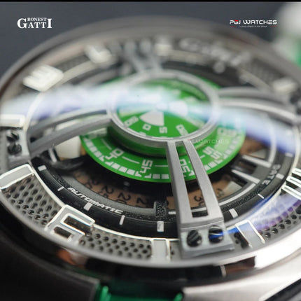 BONEST GATTI Automatic Movement Round Shaped Case 5ATM Waterproof Luminous - BG5803-A