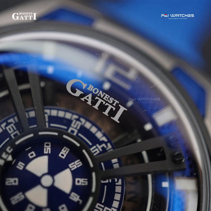 BONEST GATTI Automatic Movement Round Shaped Case 5ATM Waterproof Luminous - BG5803-A