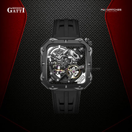BONEST GATTI Automatic Silver Stainless Steel Mechanical Movement - BG4001-R
