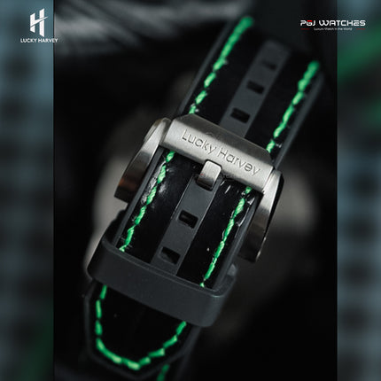 LUCKY HARVEY New Series Sic Bo Sapphire Gaming Watch Automatic Skeleton