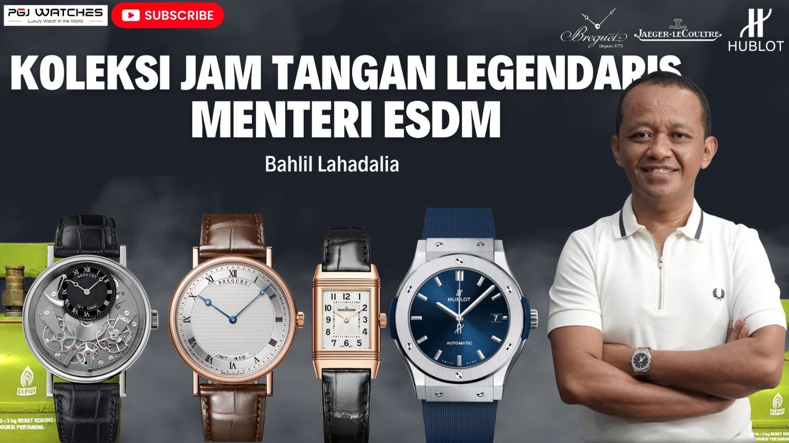 Intip 4 Jam Tangan Mewah Bahlil Lahadia Mentri ESDM