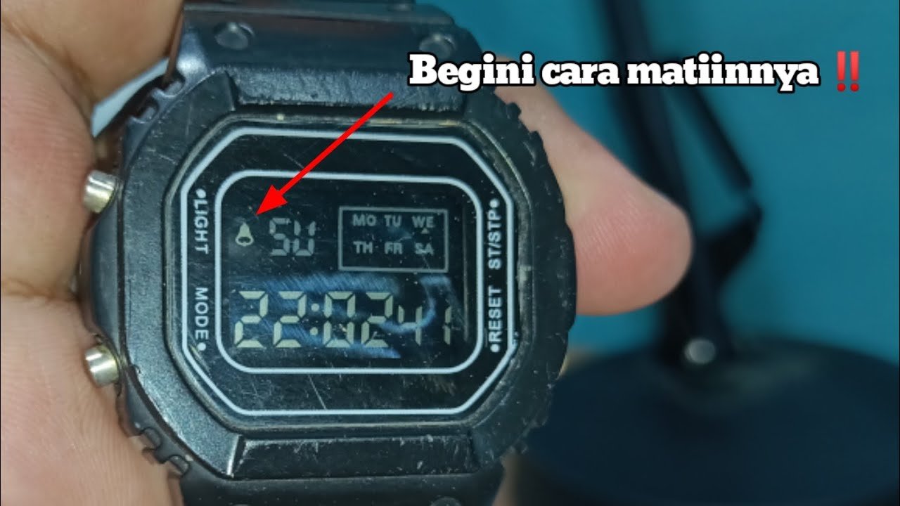 Begini Loh Cara Mematikan Jam Tangan Digital Dengan Benar