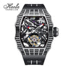 Haofa 2310 Trapezoidal Steel Crystal Tourbillon: Simfoni Horologikal dalam Desain Futuristik