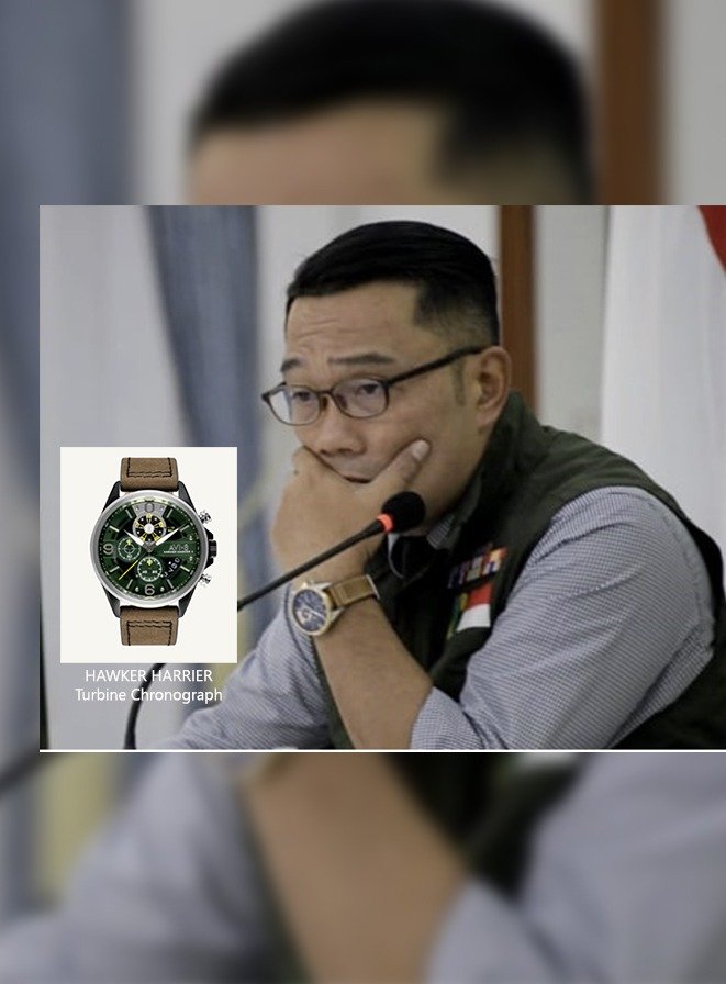 Jam Tangan Ridwan Kamil Hawker Harrier Turbine – Antara Gaya dan Kontroversi