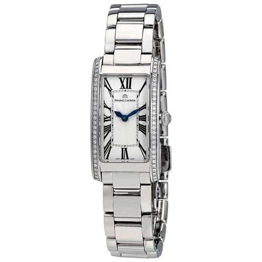 MAURICE LACROIX FIABA Square Diamond Quartz FA2164-SD532-118 - PGJWatches