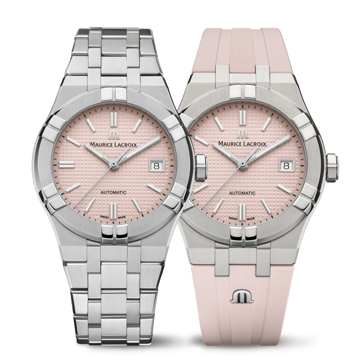 Maurice Lacroix Aikon Pink AI6006-SS00F-550-E