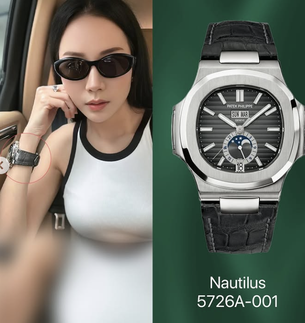 Patek Philippe Nautilus 5726 Jam Koleksi Agnes Jennifer