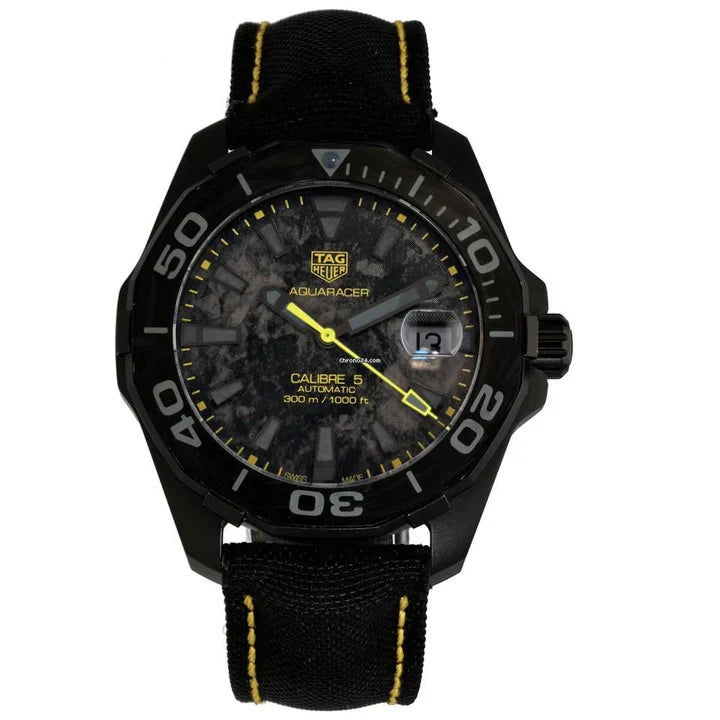 TAG HEUER Aquaracer WBD218B.FC6446 Titanium PVD Carbon - PGJWatches