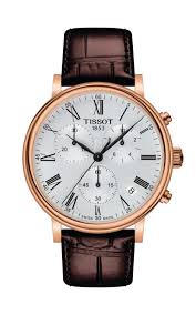 TISSOT Carson Premium Silver Dial Brown T122.417.36.033.00 PGJWatches