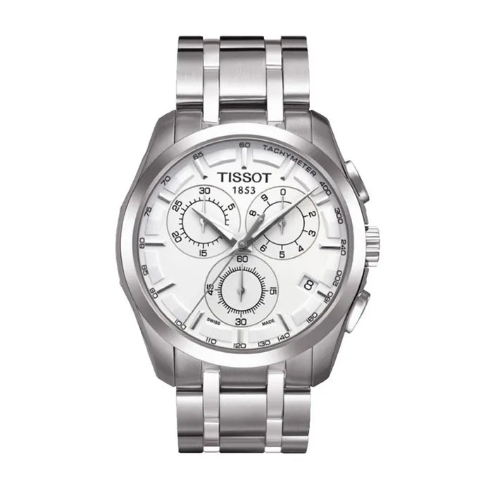 TISSOT Couturier Silver Dial Steel Strap T035.617.11.031.00 - PGJWatches