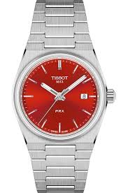 TISSOT PRX 40mm T-Classic Red Dial T137.210.11.421.00 - PGJWatches