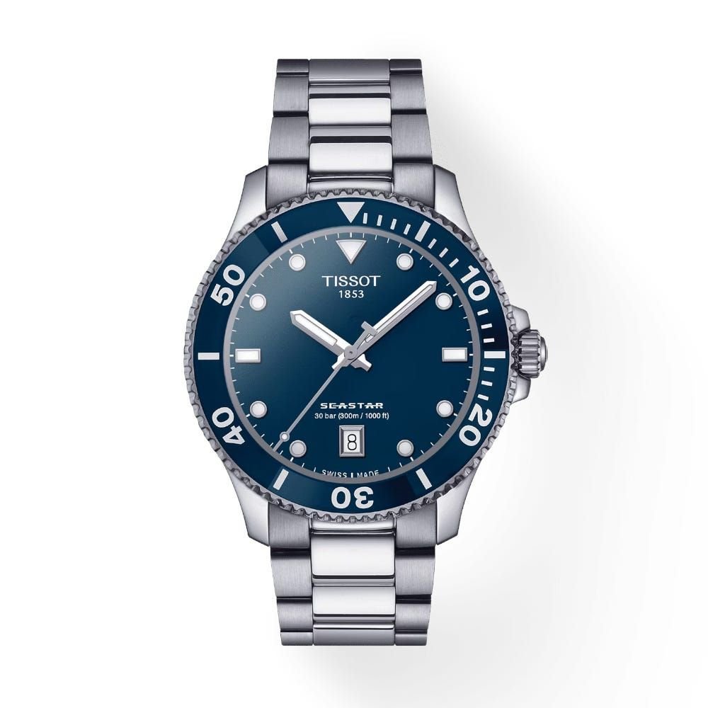 Tissot Seastar1000 40mm T120410110410 - Beli Jam Tangan Original