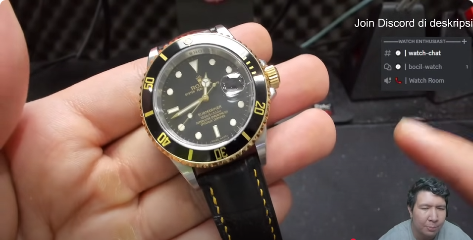 Rolex Submariner Two Tone Gold: Jam Tangan Ikonik Windah Basudara