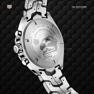 TAG HEUER Formula 1 x Senna Quartz 43mm Steel - CAZ101AF.BA0637 - PGJ Watches