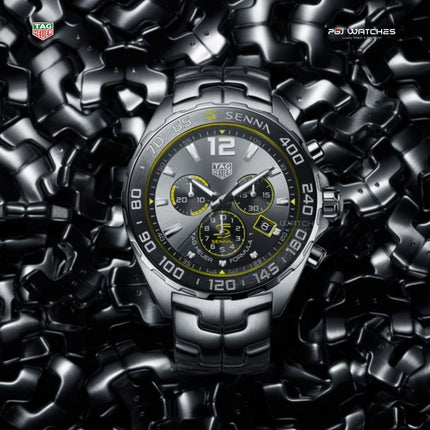 TAG HEUER Formula 1 x Senna Quartz 43mm Steel - CAZ101AF.BA0637