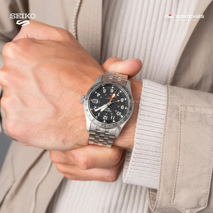 SEIKO 5 Sports GMT Black Dial - SSK023K1