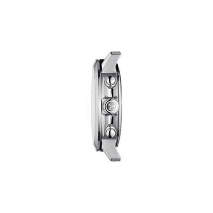 Tissot PRC 200 Chronograph 43mm T-Sport Black Dial Stainless Steel Strap - T114.417.11.057.00