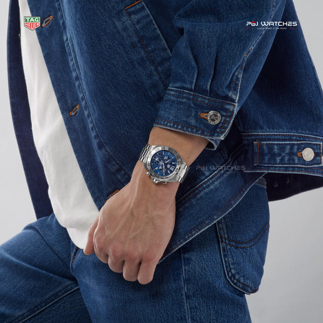 TAG HEUER Formula 1 Chronograph Quartz 43mm Steel - CAZ101K.BA0842