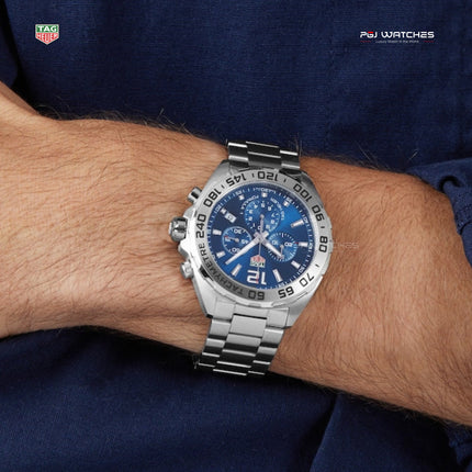 TAG HEUER Formula 1 Chronograph Quartz 43mm Steel - CAZ101K.BA0842
