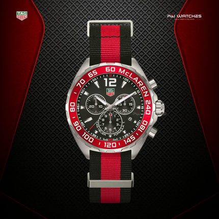 TAG HEUER Formula One McLaren Limited Edition Black Dial Men's Watch - CAZ1112.FC8188