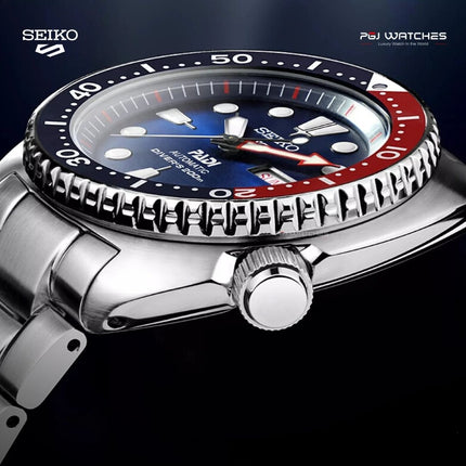 SEIKO Prospex PADI King Samurai “Save The Ocean” Pepsi Blue Dial - SRPE99K1