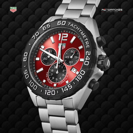 TAG HEUER Formula 1 Chronograph Quartz 43mm Steel - CAZ101AN.BA0842