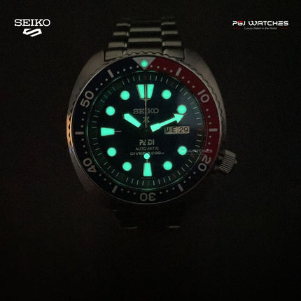 SEIKO Prospex PADI King Samurai “Save The Ocean” Pepsi Blue Dial - SRPE99K1