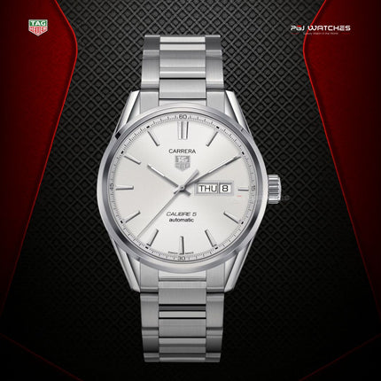 TAG HEUER Carrera Automatic 41mm Steel - WAR201B.BA0723