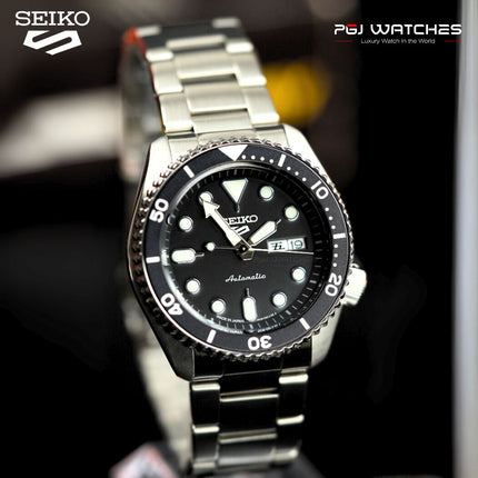 SEIKO 5 SKX Sports Style Black Dial Stainless Steel - SRPD55K1