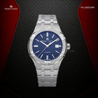 MAURICE LACROIX Aikon Automatic Date 42mm Blue Dial Stainless Steel - AI6008-SS002-430-1