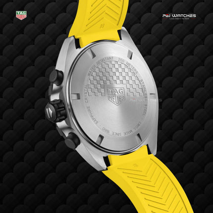 TAG HEUER Formula 1 Chronograph YELLOW RUBBER - CAZ101AM.FT8054
