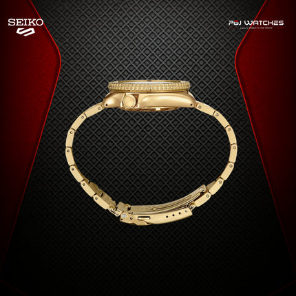 SEIKO 5 Sports x HUF Limited Edition Field Automatic Green Dial Stainless Steel Strap – SRPJ20