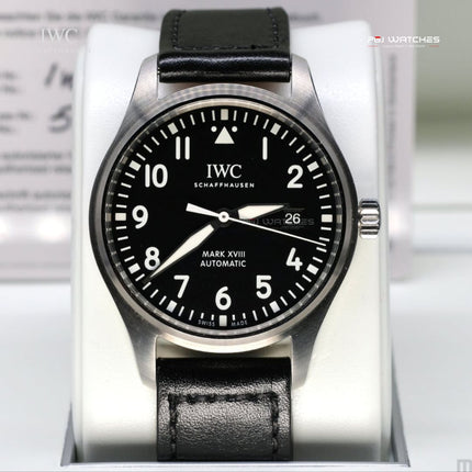 IWC Pilot’s Watch Mark XVIII 40mm Black Dial - IW327001