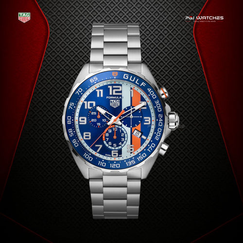 TAG HEUER Formula 1 Chronograph x Gulf - CAZ101AT.BA0842