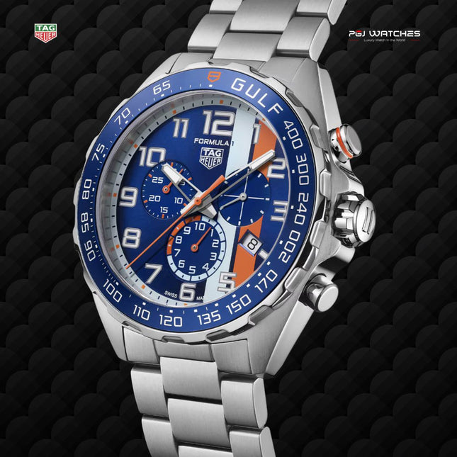 TAG HEUER Formula 1 Chronograph x Gulf - CAZ101AT.BA0842