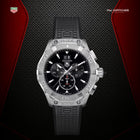 TAG HEUER Aquaracer Quartz Chronograph Rubber Strap - CAY1110.FT6041
