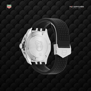TAG HEUER Aquaracer Quartz Chronograph Rubber Strap - CAY1110.FT6041 - PGJ Watches
