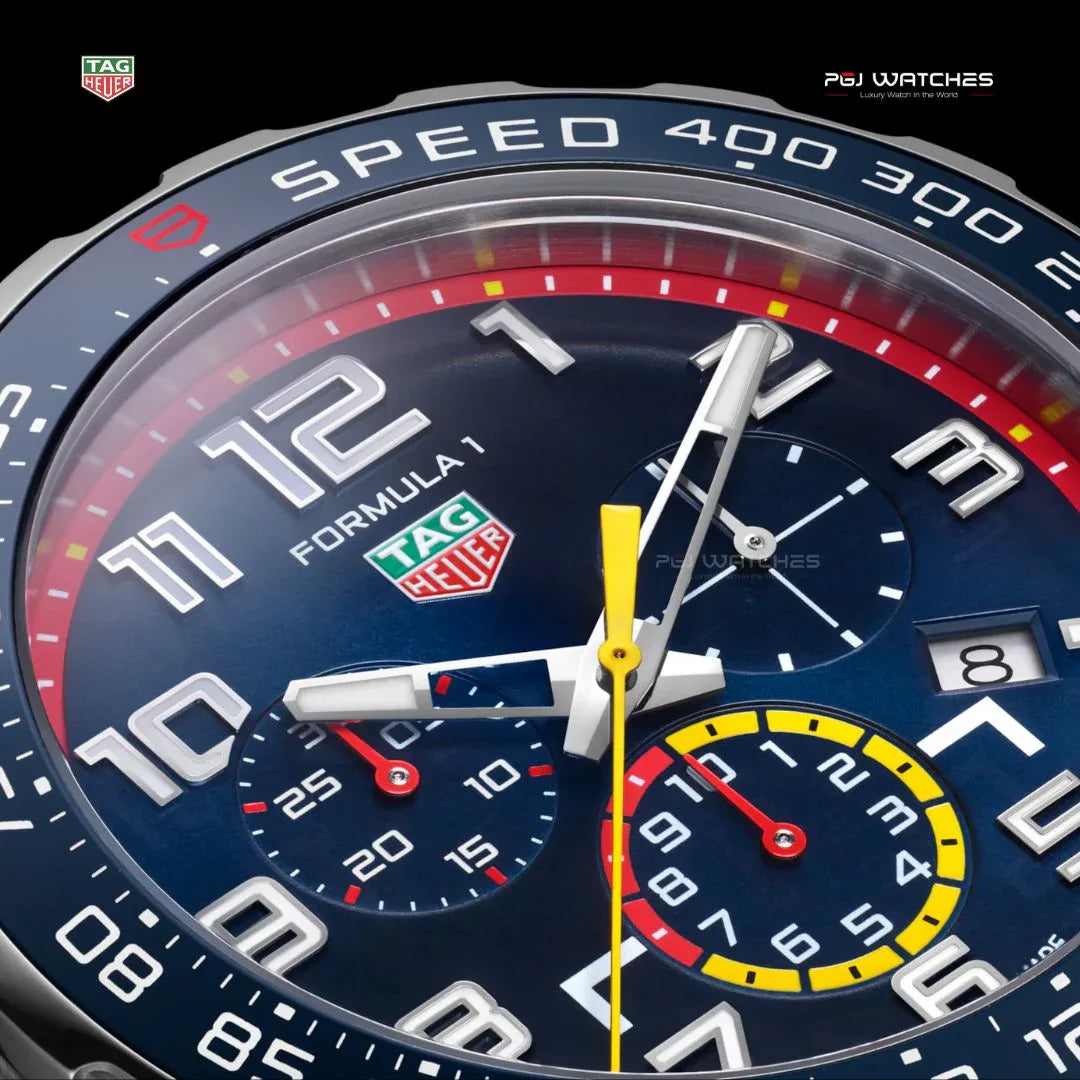TAG HEUER Formula 1 Chronograph x Red Bull Racing Rubber Special Edition - CAZ101AL.FT8052 - PGJ Watches