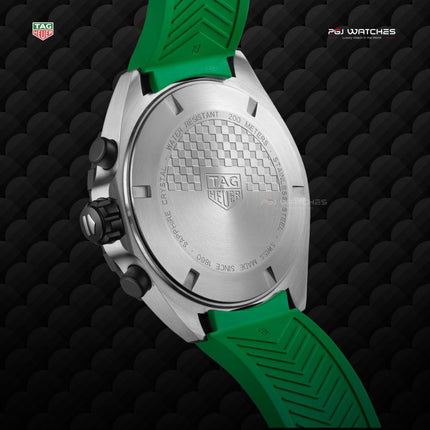 TAG HEUER Formula 1 Chronograph GREEN RUBBER - CAZ101AP.FT8056