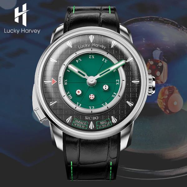 Lucky Harvey Green Sic Bo Automatic